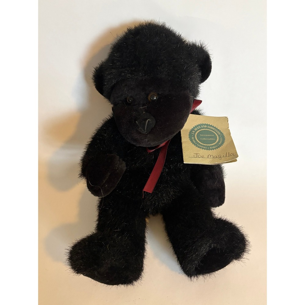 Vintage NWT Boyds Bears Black Gorilla Joe Magilla Stuffed Plush Animal 80s 11"